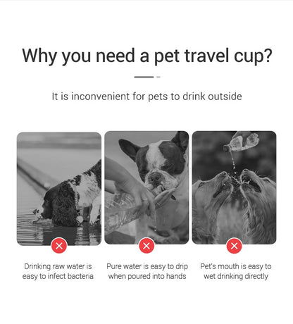 Portable Water Bottle For All Pets (Cats & Dogs)