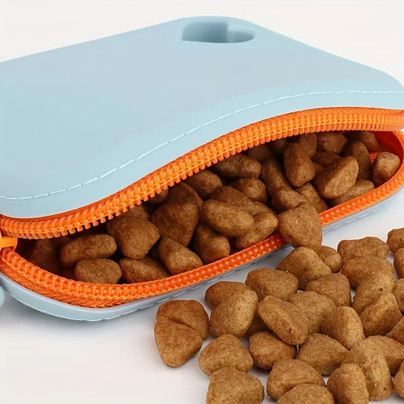 Portable Silicone Dog Treat Bag