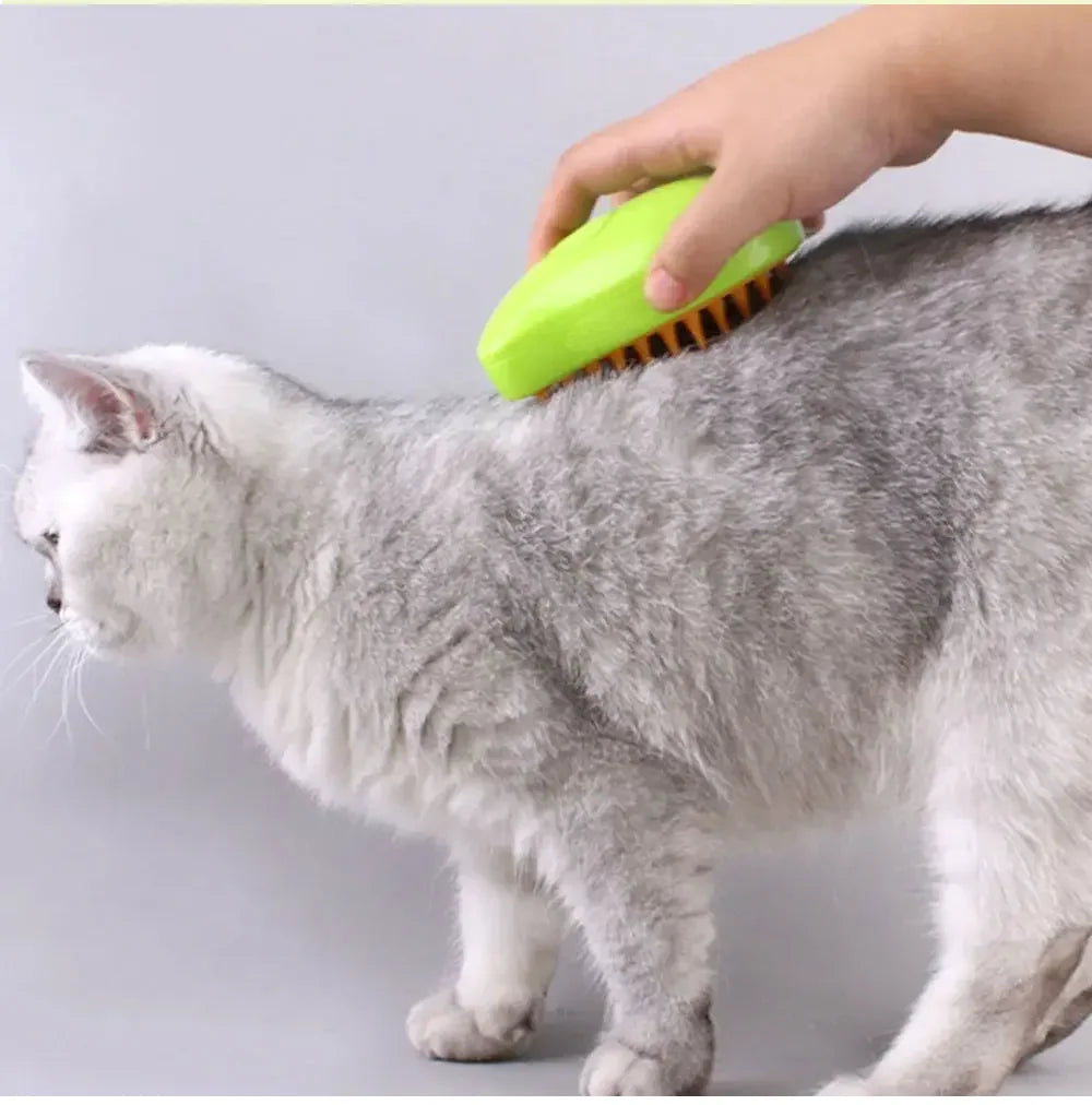 3 in 1 Electric Steamy Massage Brush/Comb for Cats & Dogs