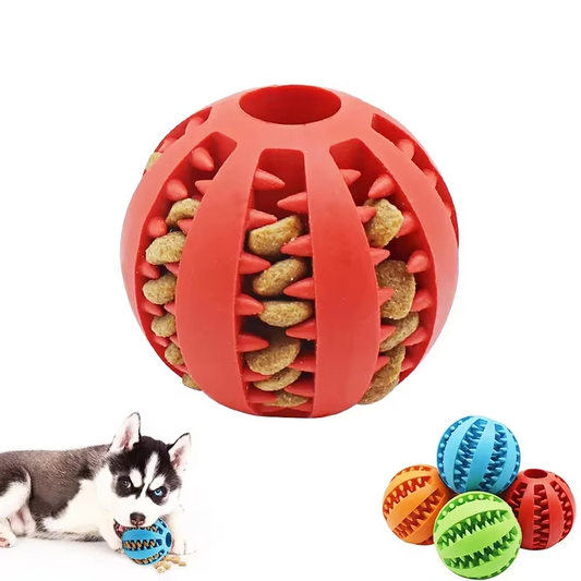 Interactive Chew Toy for Small Dogs (For Tooth Cleaning & Food)